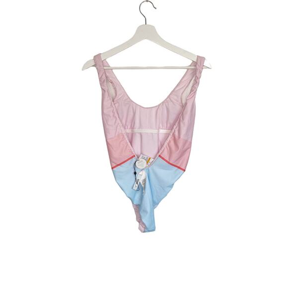 Bikini Lab Swim Womens Size Small Pineapple One Piece Swim Suit Soft Padding NEW - Picture 5 of 16